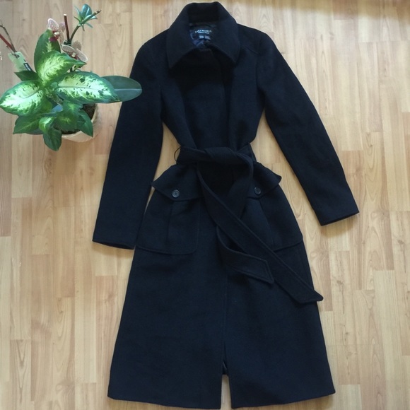 zara cashmere coat